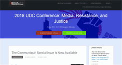 Desktop Screenshot of democraticcommunications.org